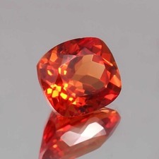 12.80 Ct Natural Ceylon Padparadscha Sapphire Loose Cushion Certified Gemstone picture