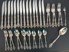 Oneida Michaelangelo Cube Heirloom Stainless Replacements Flatware 36 pc picture