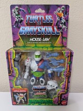 NEW MOTU TMNT Turtles Of Grayskull Mouse-Jaw With Mouser Baf Metal-Boto Target picture