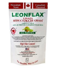 Leonflax 100% Authentic Canadian Flax Seed Dietary Supplement, 18oz Bag picture