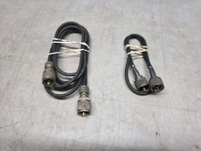 🔥 Vtg Amphenol Coaxial Jumper Cables Belden 8259 RG-58A/U PL-259 Patch Lot picture