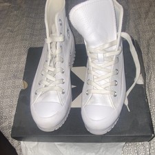 Converse Chuck Taylor All Star Lugged 2.0 Leather High Top White/Egret/Black picture