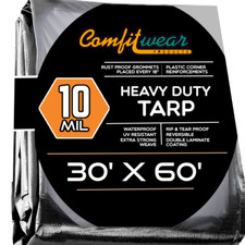COMFITWEAR Super Heavy Duty Tarp Cover Reinforce Multi-Purpose Tarp Cover picture