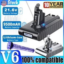 21.6V 9500mAh Battery For Dyson V6 SV03 SV04 SV05 SV08 DC58 DC59 DC62 / Filters picture