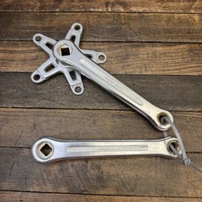 Vintage Super Maxy Crankset 170mm 110 BCD Old School BMX 1980s Japan 3pc Cranks picture