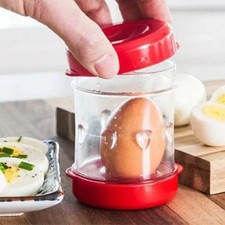 Negg Red Boiled Egg Peeler – Easy Egg Shell Remover Kitchen Tool picture
