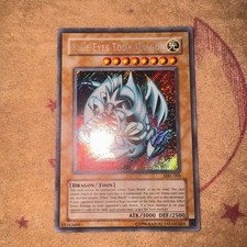 🔥 YUGIOH Blue Eyes Toon Dragon MRL-000 SECRET RARE MAGIC RULER VLP/NM ORIGINAL picture