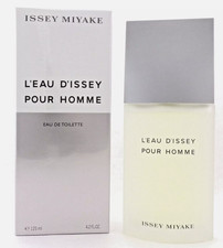 Issey Miyake L'Eau D'Issey Pour Homme EDT 4.2 Fl Oz / 125 ML Men Perfume NIB picture