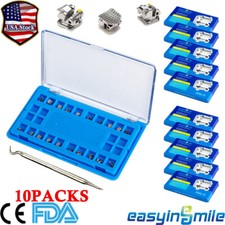  Dental Orthodontic Braces Roth MBT 022'' Metal Self-Ligating Ortho Mesh Bracket picture