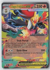 Mega Delphox ex Double Rare ME05: Pitch Black 008/084 NM picture