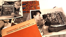 Computer Rare Vintage HONEYWELL COMPUTER, NASA photos, manual, circuit board etc picture