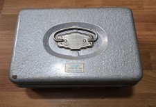 Vintage Union Utilco Cash Box Model 1011 Gray Hammertone Steel No Key USA picture