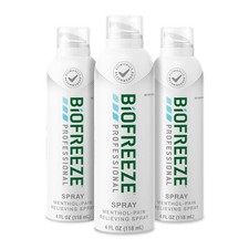 Biofreeze Professional Pain Relief Spray 4 oz (3‑pack) – Relieves joint, muscle picture