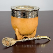 Taza/Mate Imperial Gourd High Quality  +  Straw picture