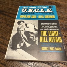 VTG  1967 The Man From UNCLE Magazine The Light Kill Affair TV Tie In picture
