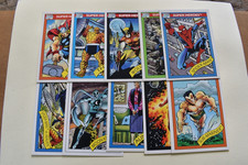 1990 impel marvel universe. SPIDER-MAN, Hulk, Wolverine, Thor, etc. MINT. picture