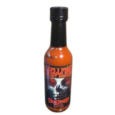 Hellfire Hot Sauce Double Doomed Rebooted- The Worlds Hottest Hot Sauce exp10/28 picture
