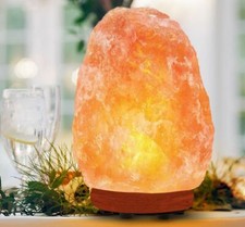 Himalayan Pink Salt Lamp with Dimmer Switch, 7 - 9 
