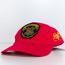 VTG 2001 Harry Potter Hogwarts Hat Strapback Y2K Movie Promo Book Rare Cap picture
