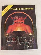 1980 AD&D Players Handbook 1st Ed 6th Printing January Advanced D&D RPG VTG picture