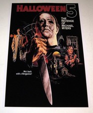 Halloween 5 Revenge of Michael Myers Cult Classic 1989 Alternate Poster 19