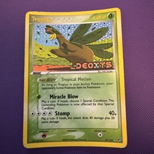 Pokémon TCG Tropius Reverse Holo Stamped  - 27/107 - EX Deoxys  picture