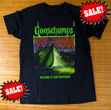 NEW Goosebumps Welcome to Camp Nightmare Cotton S to 5XL Black T Shirt CM788 picture