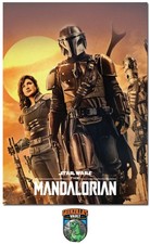 STAR WARS: THE MANDALORIAN Season 1 - Promo Card #3 - Pedro Pascal Grogu picture