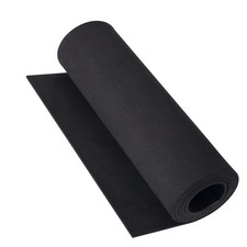 Black Foam Sheets Roll, Premium Cosplay EVA Foam Sheet，4mm Thick,59x13.9,High... picture