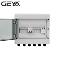 GEYA Solar PV Combiner Box Plastic 15A 4strings 550VDC Circuit Breaker Solar picture