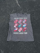 Vintage 2009 The Rolling Stones Voodoo Lounge Tour 94/95 Reprint Tank Top Grey picture