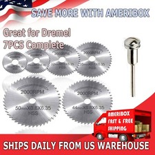 Circular Saw Disc Set Dremel Accessory Mini Drill Rotary Tool Wood Cutting Blade picture