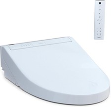 TOTO SW3084#01 C5 Washlet Elongated Electronic Soft Close Bidet Seat, White picture