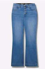 Torrid Bombshell Flare Jeans Plus Size 20 PREMIUM STRETCH $89+× HELIOS picture