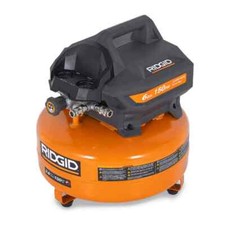 RIDGID RDGD 6 gal. 150 PSI Portable Electric Pancake Air Compressor picture