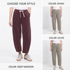 Gap Women's Heavyweight Pull-On Pant Drawcord Elastic Waist Pockets XS-XXL picture