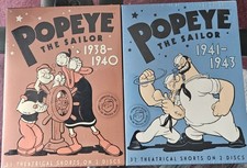 Popeye the Sailor: Volume 2 1938-1940 and volume 3 1941-1943 new picture