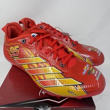 New Size 7-15 adidas Adizero Electric II Cars Lightning McQueen Red Cleat KI3681 picture