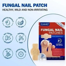 21pcs/box Fungal Nail Care Patches, box 8H Overnight Toenail Repair Care. picture