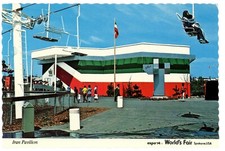 Spokane WA Expo 74 World's Fair Iran Pavilion Chrome Postcard 1974 Unused picture