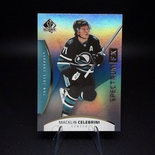 2025-26 Sp Authentic - Spectrum Fx Macklin Celebrini #S-22 picture