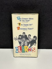 Clerks VHS 1995 Kevin Smith Jay Silent Bob Cult Classic Tested Rare Excellent picture