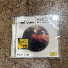 Beethoven Piano Sonatas Nos. 14 17 23 Sealed CD 2000 Wilhelm Kempff picture