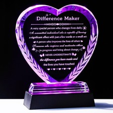 YWHL Difference Maker Gifts Plaque 4.7