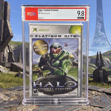 Halo: Combat Evolved • PSA 9.8 A++ • Platinum Hits • Xbox picture