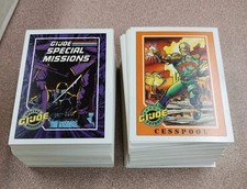 1991 Impel GI Joe Complete 200 Card Set Series 1 NM Snake Eyes Cobra Commander picture
