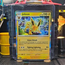 Jolteon 151 Holo Pokémon TCG 135/165 Scarlet & Violet Rare picture
