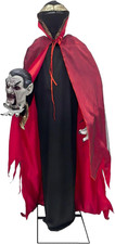 5.9 Ft. Decapitated Vampire Holding Head Animatronic | 5Ft 11In Decapitated Vamp picture