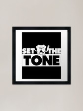 Shoresy Hoodie Merch - Set The Tone Framed Wall Art Poster Canvas Print Picture picture