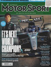 Motor Sport Magazine  September 2026: Kimi Antonelli picture